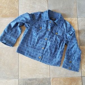 Laundry, by Shelli Segal Cotton Jacket